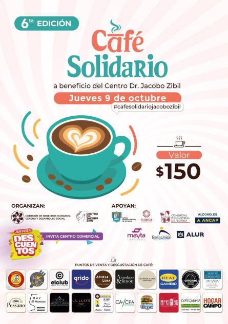 6ª edición del Café Solidario a beneficio del Centro Dr. Jacobo Zibil