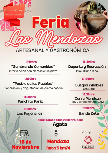 Feria de Las Mendozas: artesanal y gastronómica