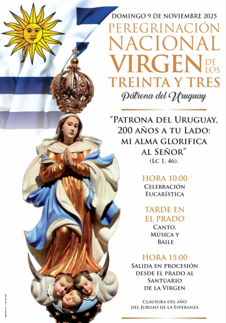 Peregrinación Nacional a la Virgen de los Treinta y Tres