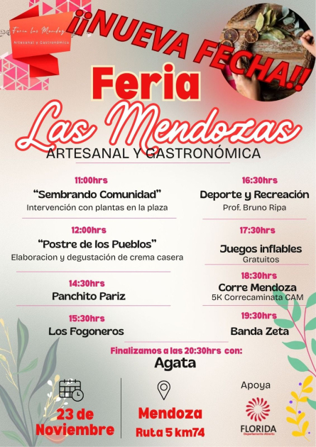 Feria de Las Mendozas: artesanal y gastronómica