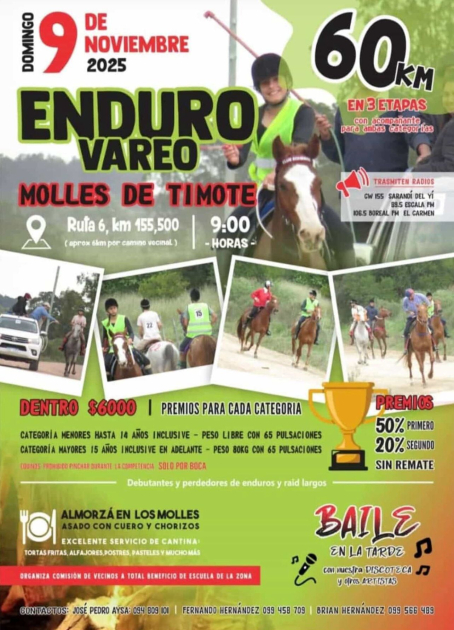 Enduro Vareo en Molles de Timote