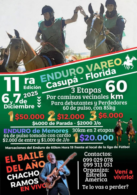 11.ª Edición del Enduro Vareo – Casupá