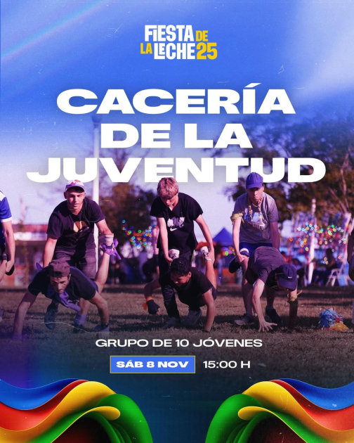 “Cacería de la Juventud” en la Fiesta Nacional de la Leche