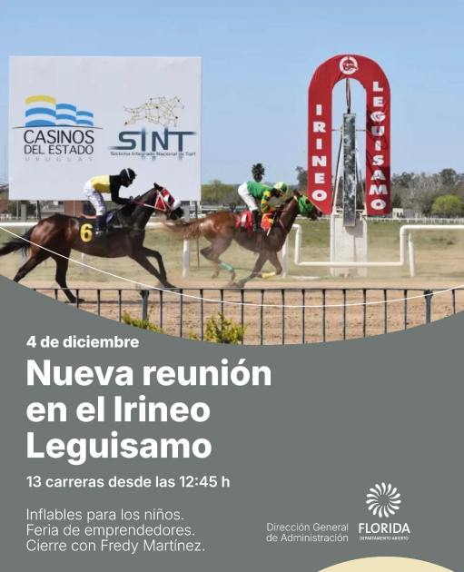 Jornada Hípica en Hipódromo Parque Irineo Leguisamo