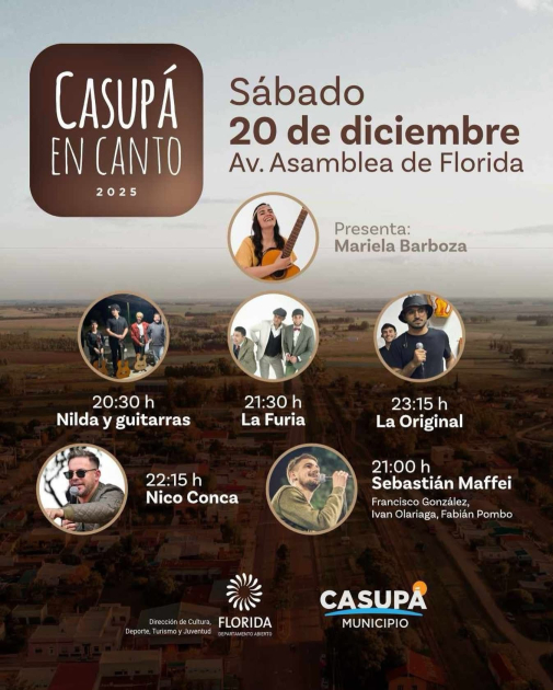 Casupá en Canto 2025
