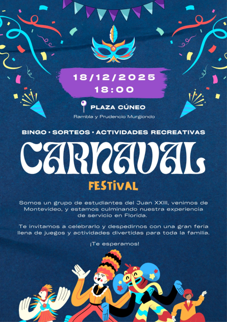 Actividad recreativa en Plaza Cúneo