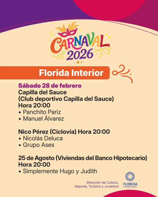 Carnaval en 25 de Agosto