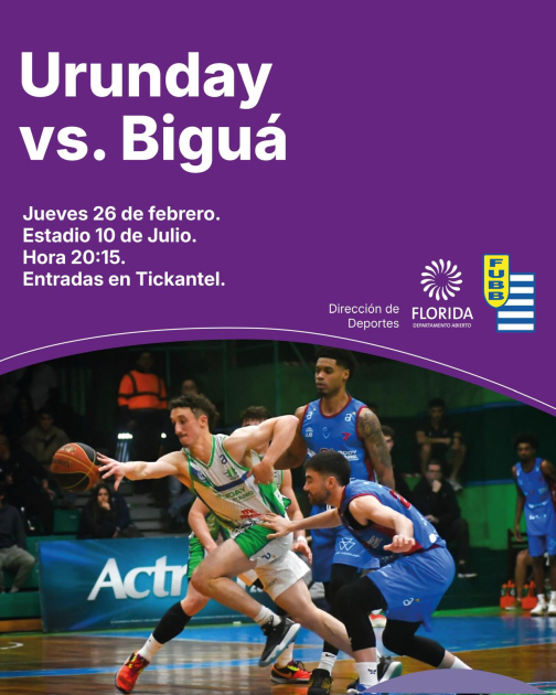 Urunday vs. Biguá en Estadio 10 de Julio