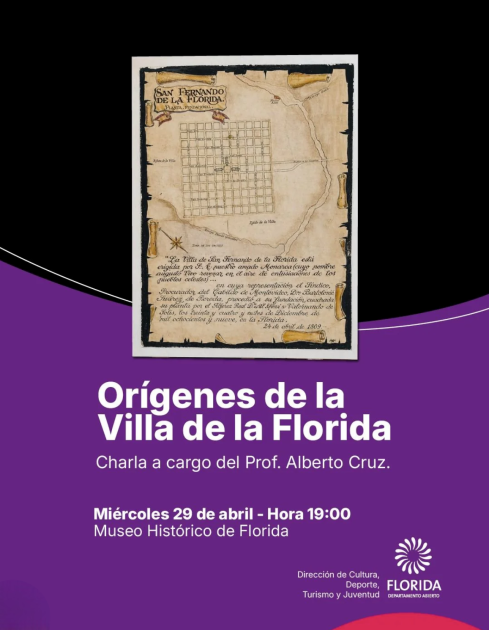 Charla sobre los orígenes de la Villa de Florida en el Museo Histórico