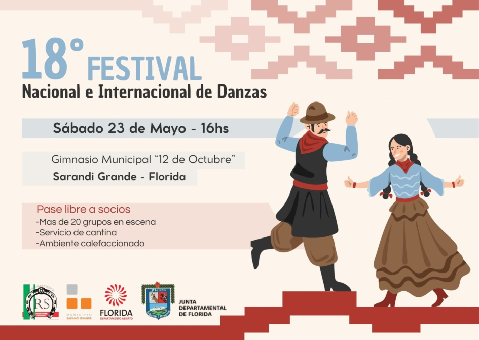 18° Festival Nacional e Internacional de Danzas en Sarandí Grande