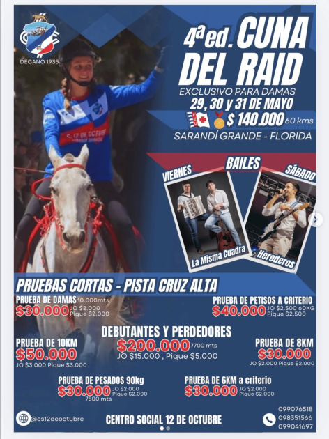 4º edición raid hípico “Cuna del Raid”