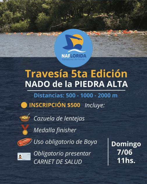 5ª edición de la travesía “Nado de la Piedra Alta”