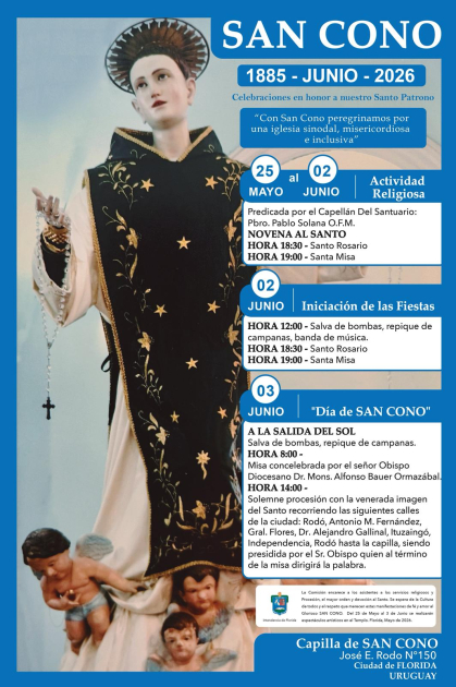 Actividades Religiosas "Día de San Cono"
