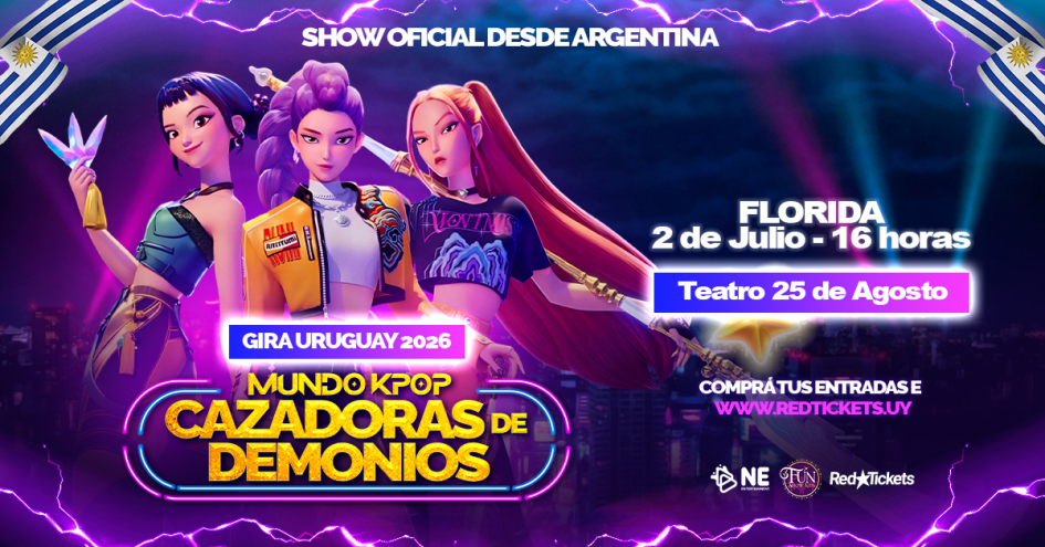 Espectáculo "Mundo K-Pop: Cazadoras de Demonios" en Teatro 25 de Agosto