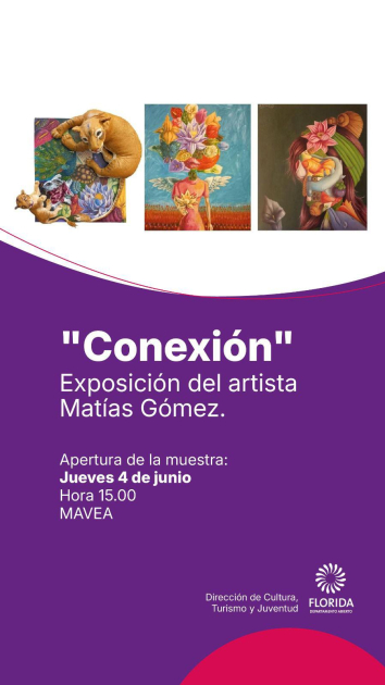 El artista Matías Gómez presenta la exposición “Conexión” en MAVEA