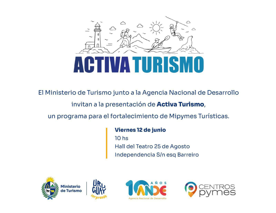Presentación de convocatoria Activa Turismo