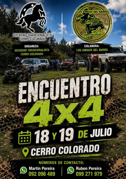 Encuentro 4x4 en Cerro Colorado