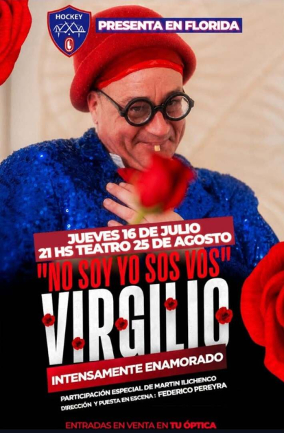 Virgilio presenta su espectáculo "No soy yo, sos vos"