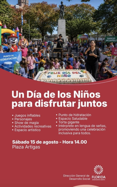 Día de los Niños en Plaza Artigas