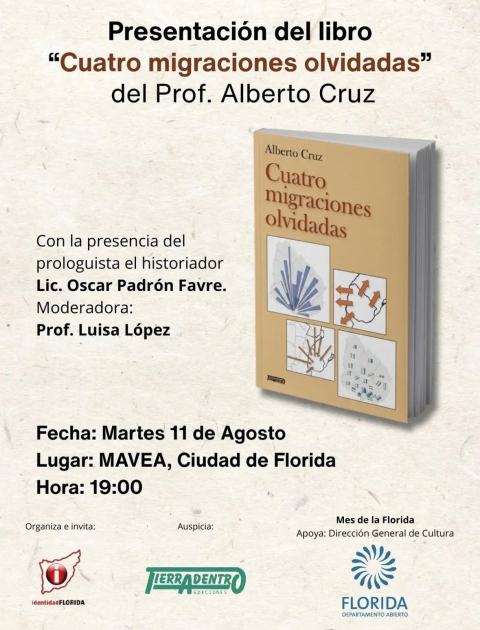 Presentación del libro "Cuatro migraciones olvidadas"