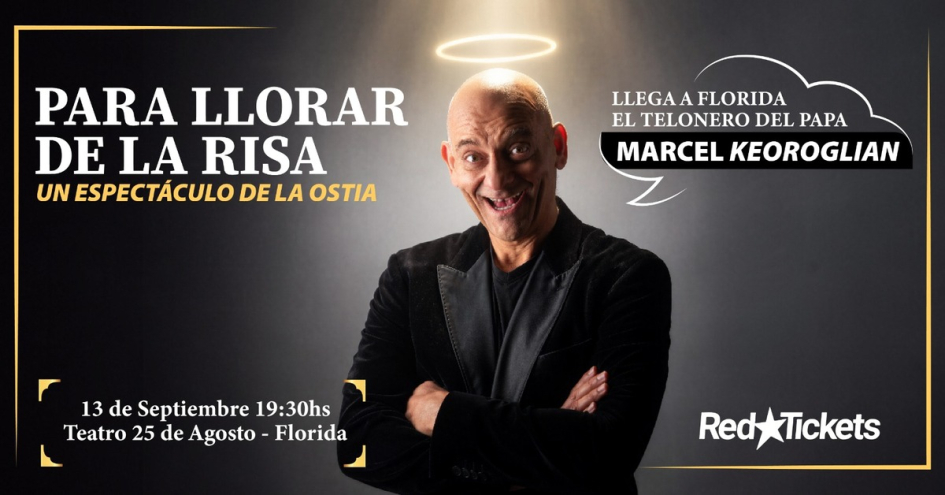 Marcel Keoroglian presenta en Florida su espectáculo “Para llorar de la risa”