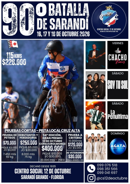 90ª edición Raid Hípico “Batalla de Sarandí”