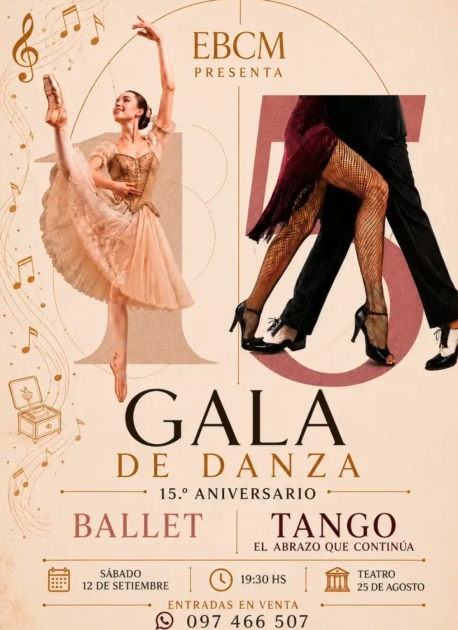 Gala de Danza - 15º aniversario Escuela de Ballet de Celia Montesdeoca Ballet y Tango