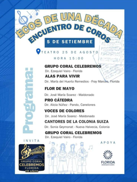 Encuentro de Coros "Ecos de una Década"