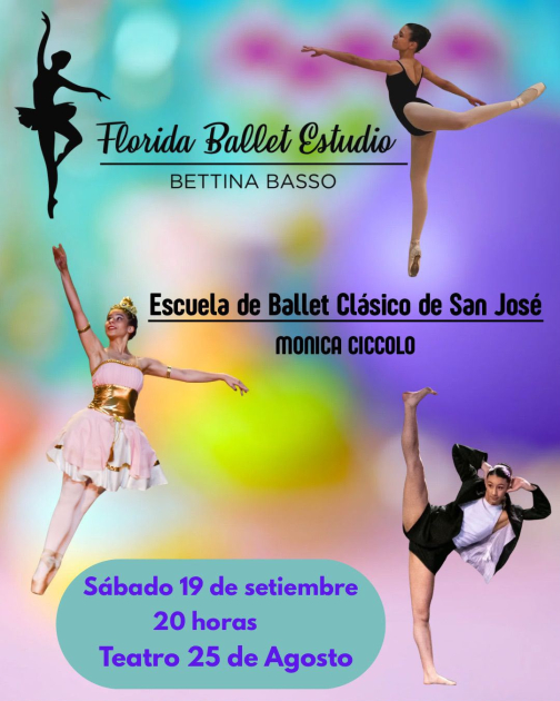 Espectáculo de Florida Ballet Estudio junto a la Escuela de Ballet Clásico de San José
