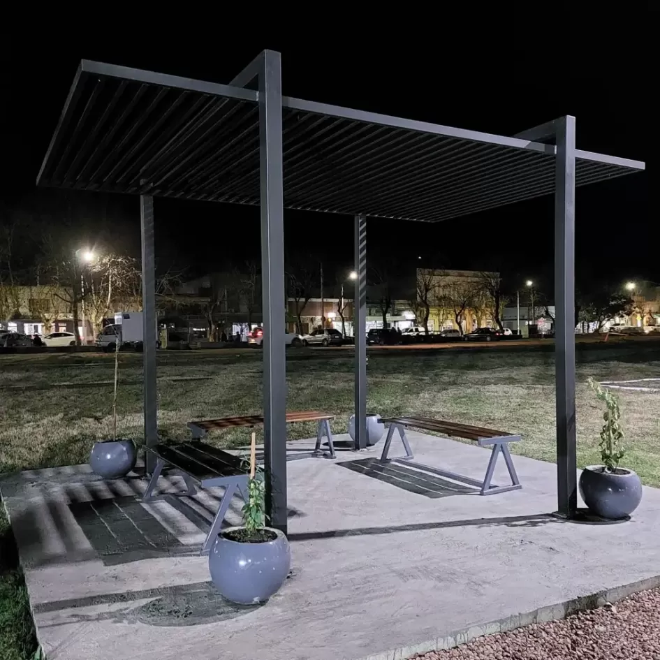 Se inauguró en Sarandí Grande un espacio urbanistico junto a obras de urbanización y alumbrado