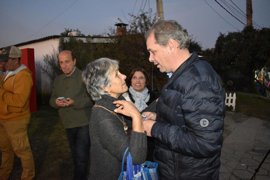 Inauguracion pavimentación y señalizacion calle Grauert ´´