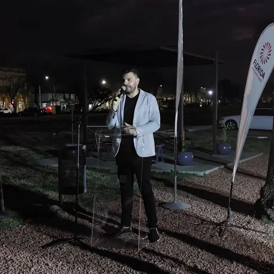 Se inauguró en Sarandí Grande un espacio urbanistico junto a obras de urbanización y alumbrado