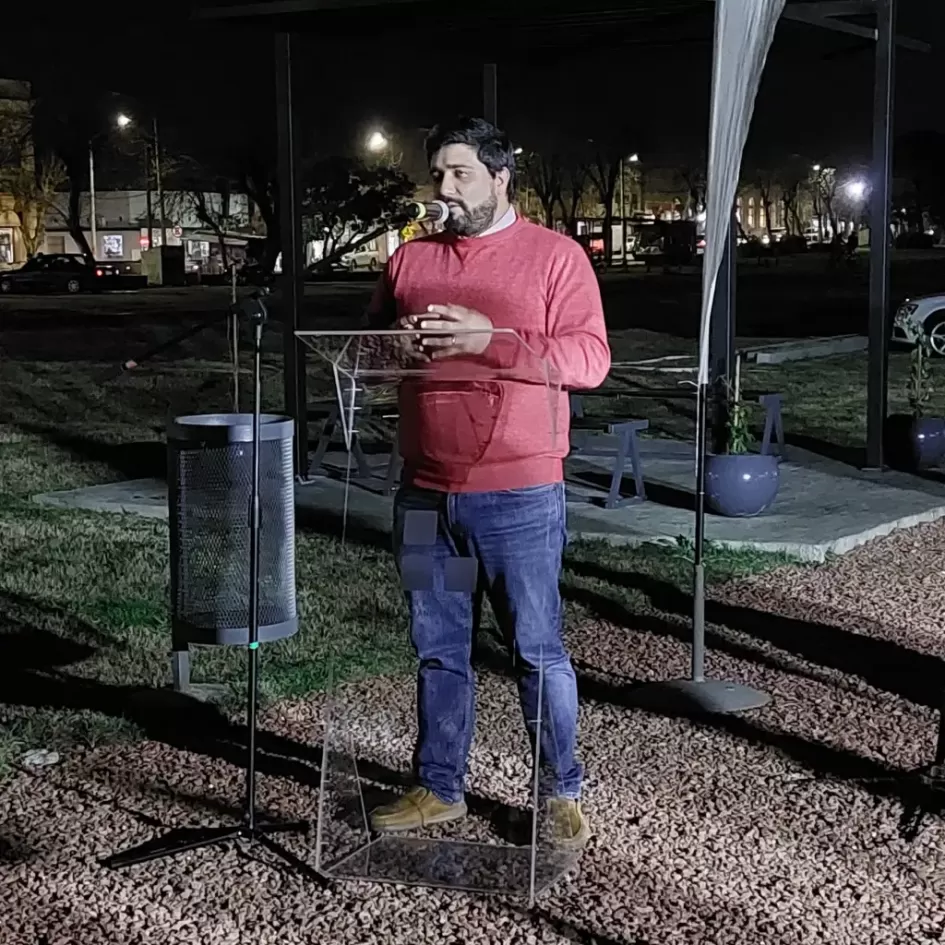 Se inauguró en Sarandí Grande un espacio urbanistico junto a obras de urbanización y alumbrado