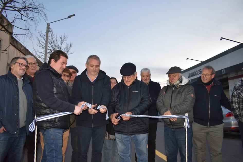 Inauguración obras en calle Sierra ´´