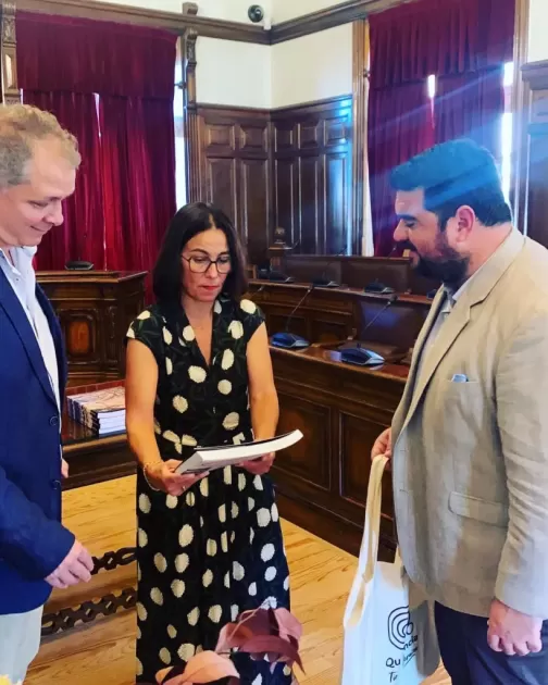 Intendente Lopez visitó el municipio de Getxo en el pais Vasco