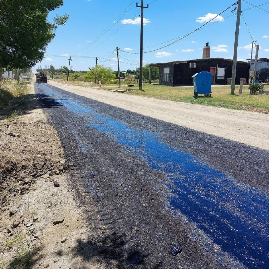 Obras “100 por ciento bitumen” en 25 de Mayo Obras “100 por ciento bitumen” en 25 de Mayo