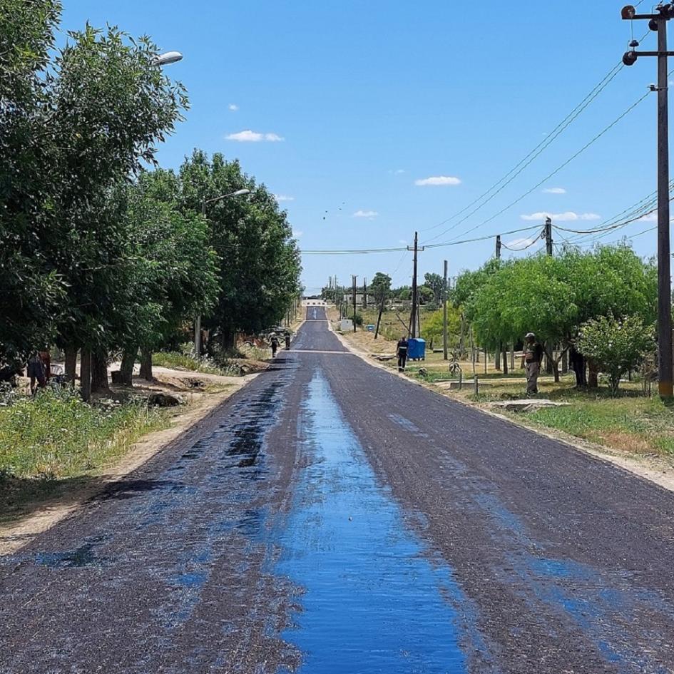 Obras “100 por ciento bitumen” en 25 de Mayo Obras “100 por ciento bitumen” en 25 de Mayo