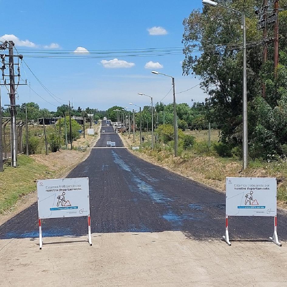 Obras “100 por ciento bitumen” en 25 de Mayo Obras “100 por ciento bitumen” en 25 de Mayo