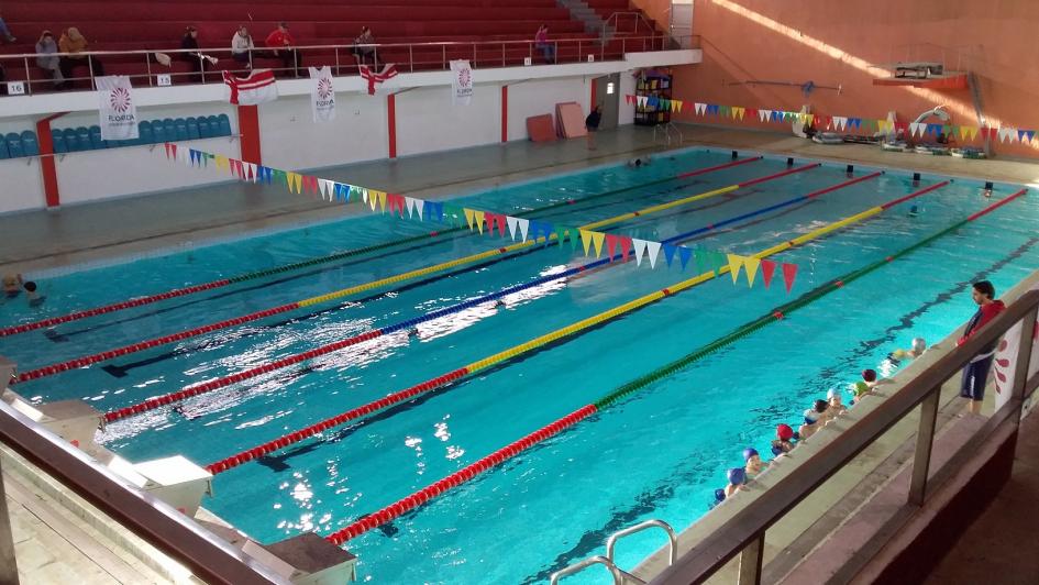 Inicio de cursos de la Piscina Departamental