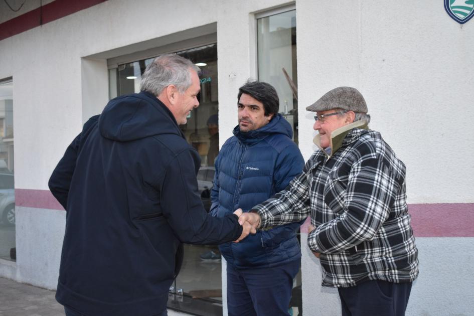 Inauguración obras en calle Sierra ´´