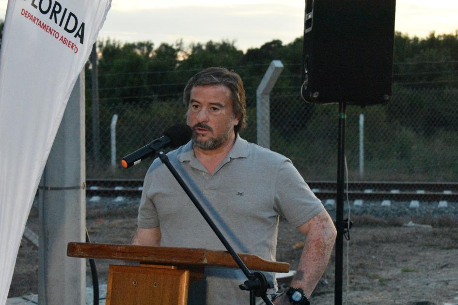 Inauguración luces led para 25 de Agosto ´´