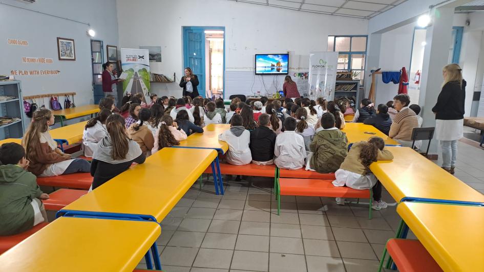 Programa Florida Verde recorre escuelas de la capital e interior ´´