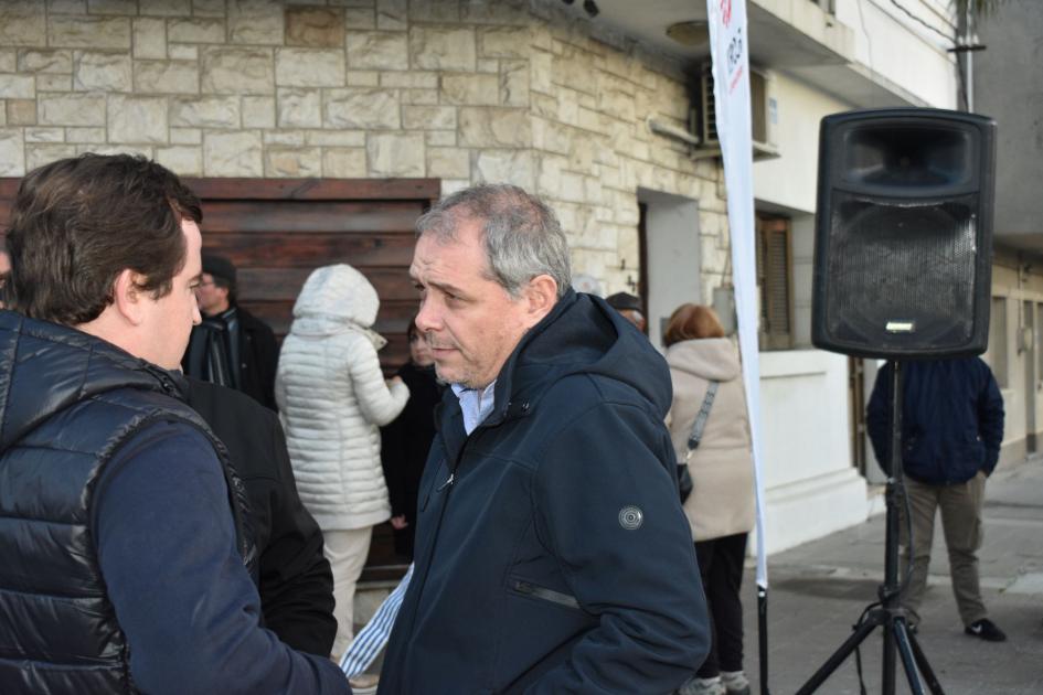 Inauguración obras en calle Sierra ´´