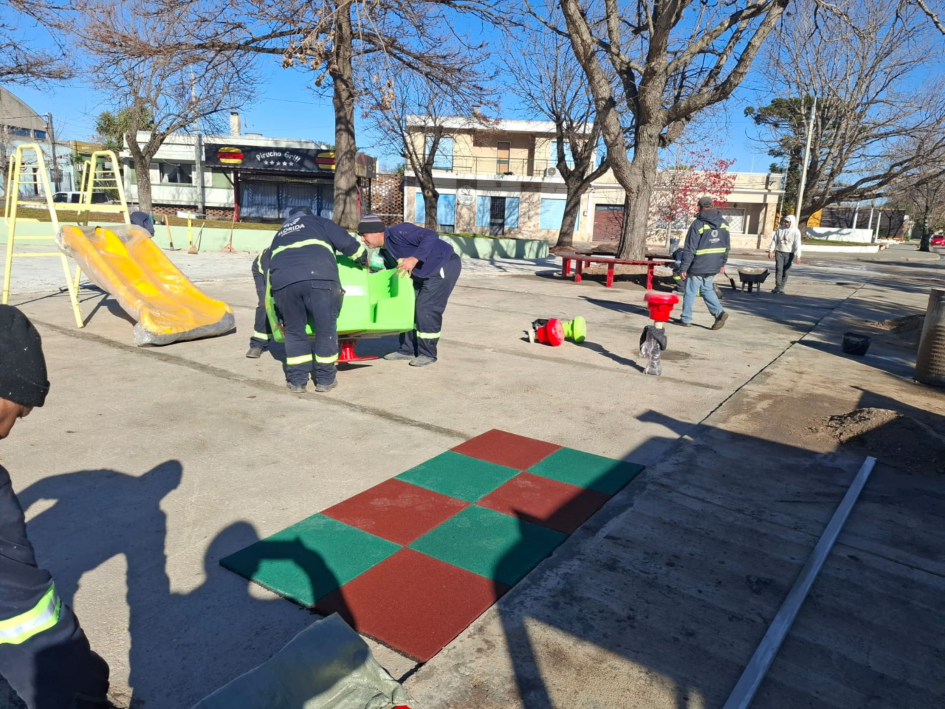 Remodelación plaza Varela ´´