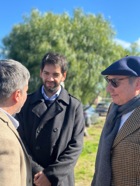 Recorrida por las obras de la Escuela Técnica II en Florida ´´