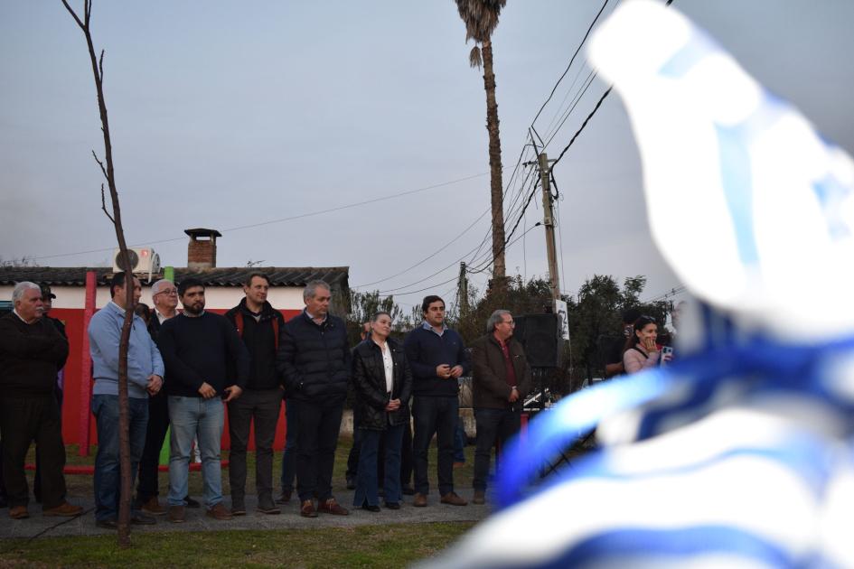 Inauguracion pavimentación y señalizacion calle Grauert ´´
