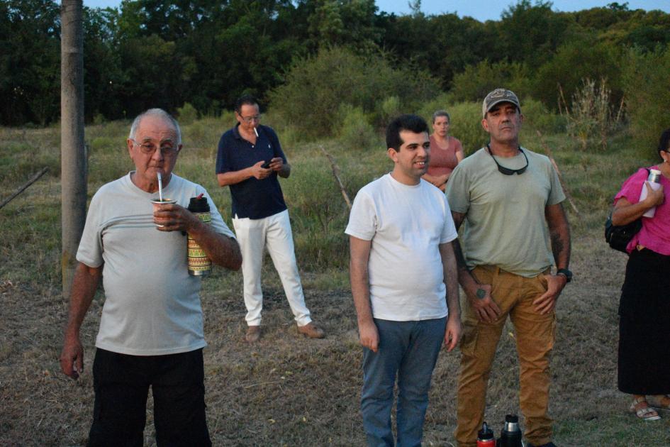 Inauguración luces led para 25 de Agosto ´´