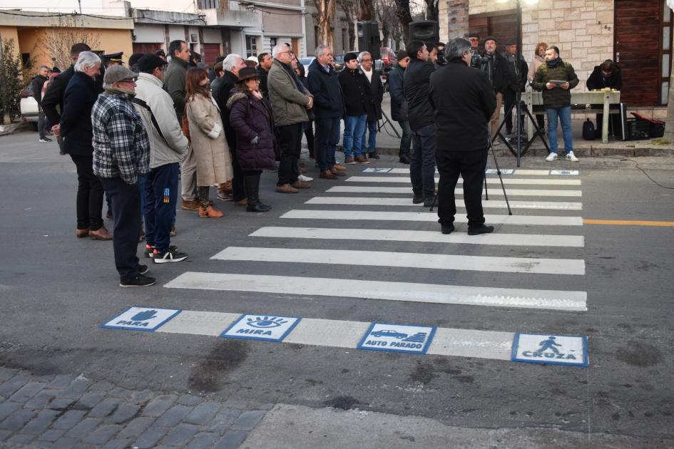 Inauguración obras en calle Sierra ´´