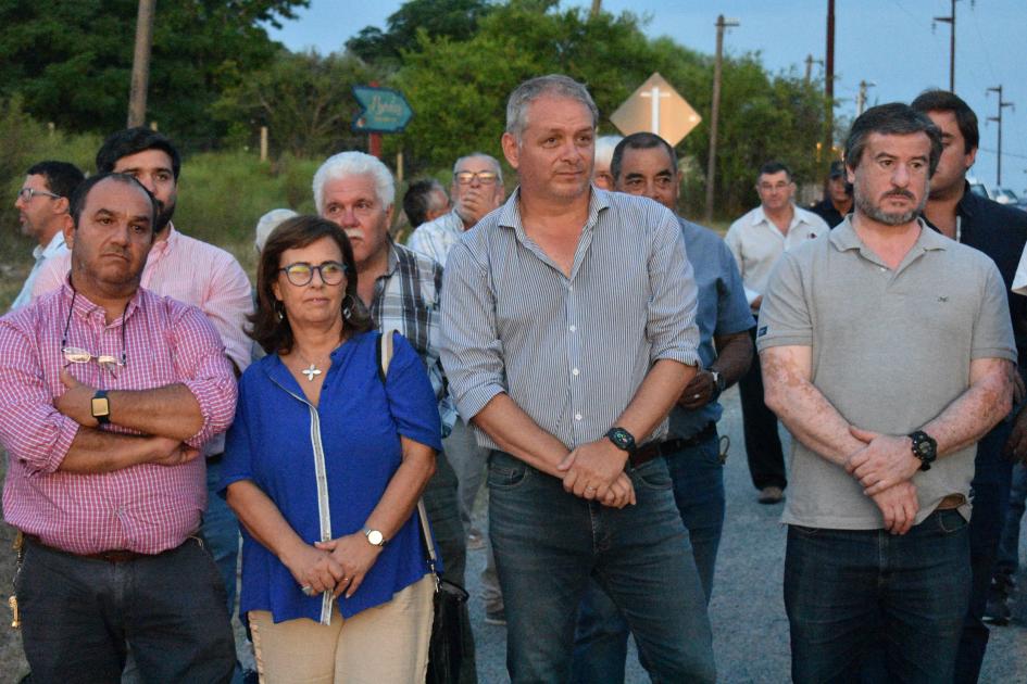 Inauguración luces led para 25 de Agosto ´´