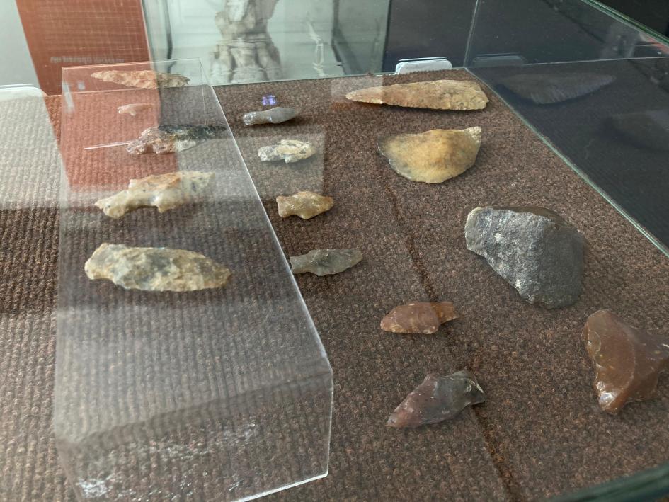 Piezas indigenas donadas al MDF ´´